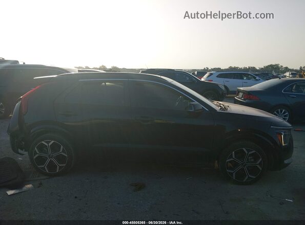 KNDCR3LE3P5051758 2023 KIA NIRO Черный Вид задней части салона