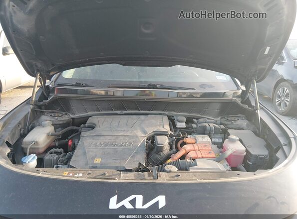 KNDCR3LE3P5051758 2023 KIA NIRO Черный Вид сзади