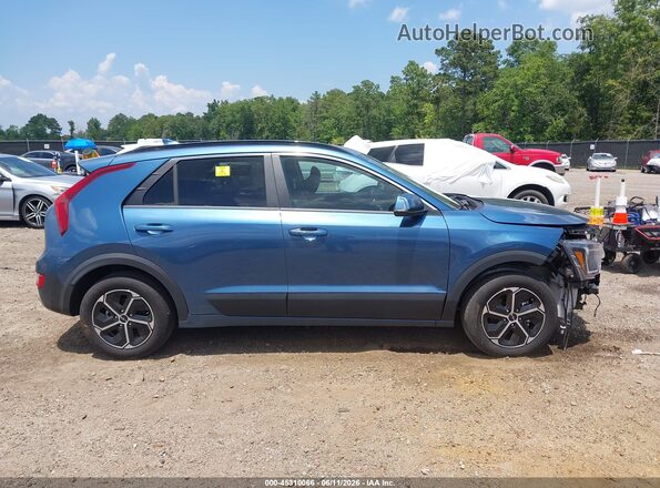 KNDCR3LE4S5281625 2025 KIA NIRO Blue Սալոնի 360 աստիճան տեսք