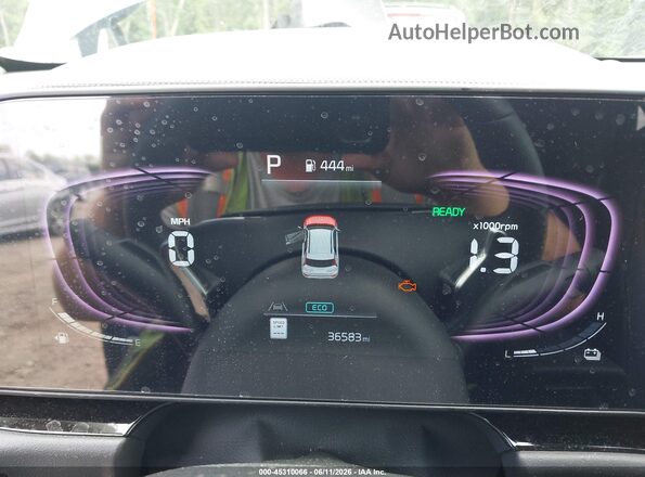 KNDCR3LE4S5281625 2025 KIA NIRO Blue Հետևի նստատեղերի տեսք