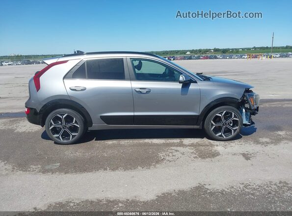 KNDCR3LE5R5174173 2024 KIA NIRO Gray Սալոնի 360 աստիճան տեսք