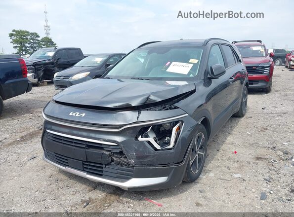 KNDCR3LE7P5115302 2023 KIA NIRO Gray Widok z przodu