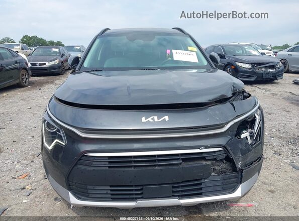 KNDCR3LE7P5115302 2023 KIA NIRO Gray Widok zestawu wskaźników