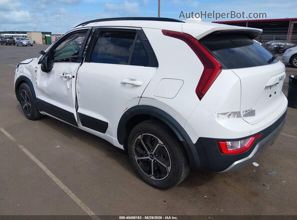 KNDCR3LE7R5187474 2024 KIA NIRO White უკანა მარცხენა