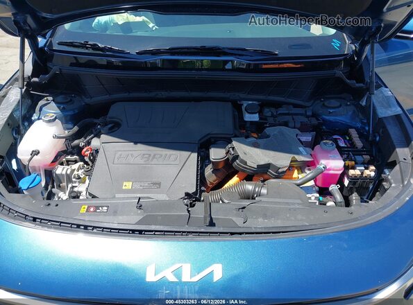 KNDCR3LE8S5308812 2025 KIA NIRO Blue Widok z tyłu