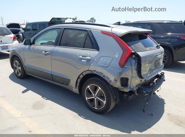 KNDCR3LE9P5057192 2023 KIA NIRO Gray Trasero izquierdo