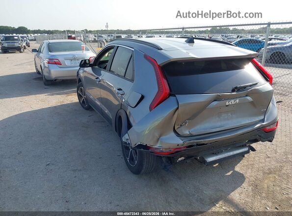 KNDCR3LE9R5162317 2024 KIA NIRO Gray უკანა მარცხენა