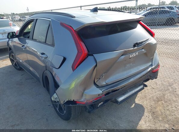 KNDCR3LE9R5162317 2024 KIA NIRO Gray წინა ხედი