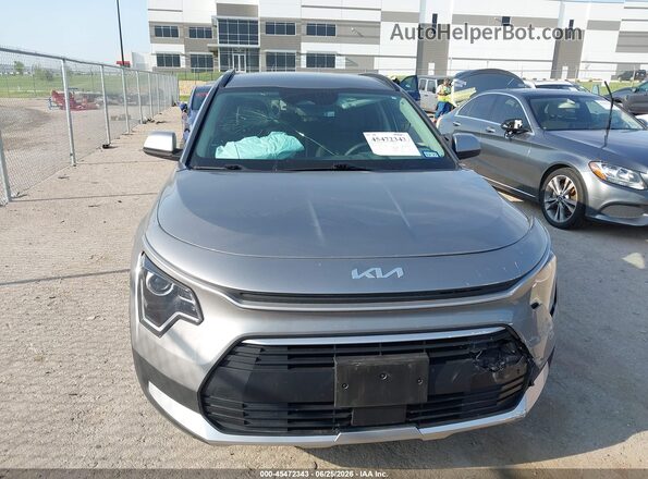 KNDCR3LE9R5162317 2024 KIA NIRO Gray ხელსაწყოთა პანელის ხედი