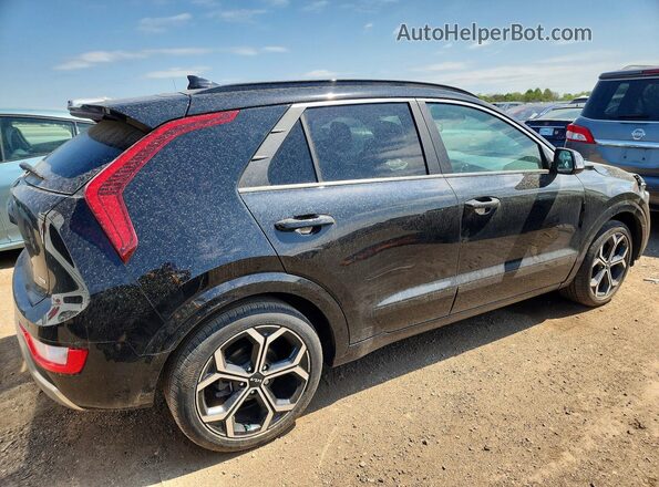 KNDCR3LEXR5144344 2024 KIA NIRO Black Trasero derecho