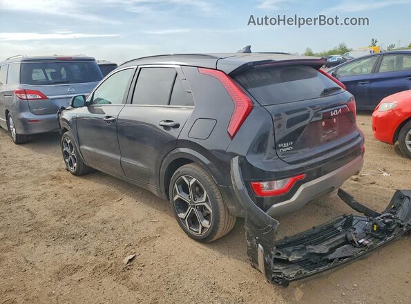 KNDCR3LEXR5144344 2024 KIA NIRO Black Trasero izquierdo