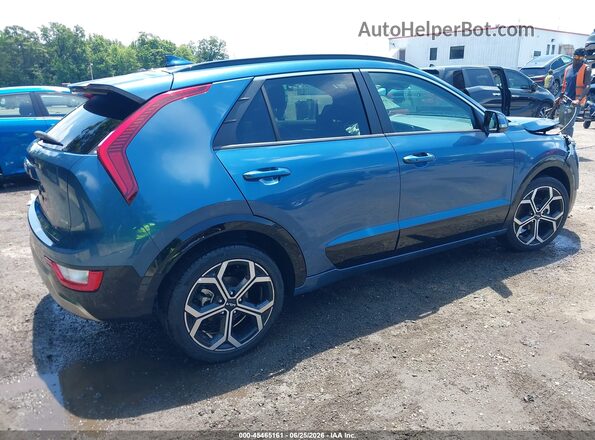 KNDCR3LEXR5197738 2024 KIA NIRO Blue Հետևի աջ
