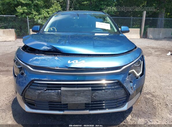 KNDCR3LEXR5197738 2024 KIA NIRO Blue Սարքավորումների վահանակի տեսք