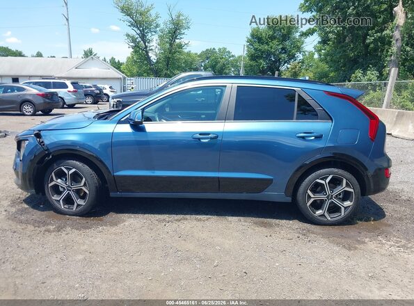 KNDCR3LEXR5197738 2024 KIA NIRO Blue Սալոնի 360 աստիճան տեսք