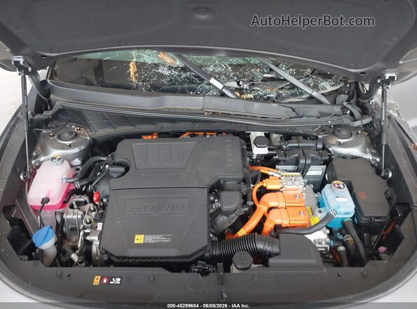 KNDCS3LF1S5265198 2025 KIA NIRO PLUG-IN HYBRID Gray Widok z tyłu