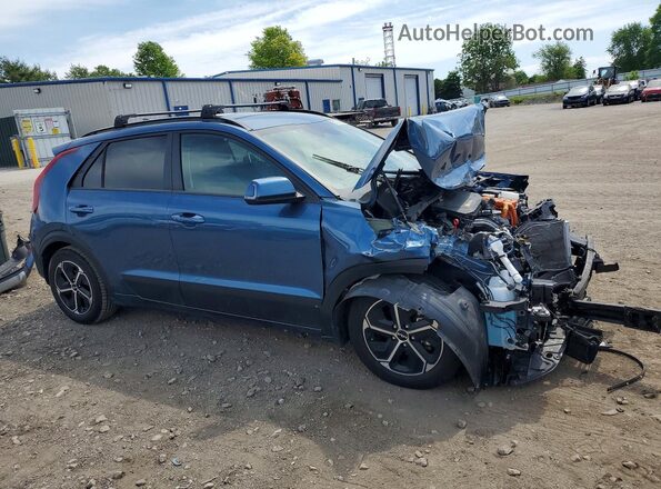 KNDCS3LF6P5054084 2023 KIA NIRO Blue Front right