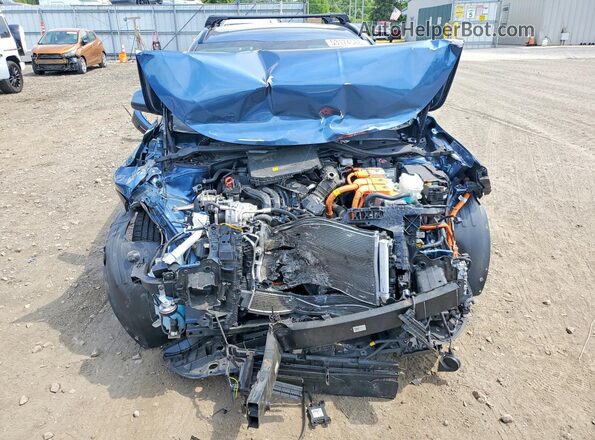 KNDCS3LF6P5054084 2023 KIA NIRO Blue Front view