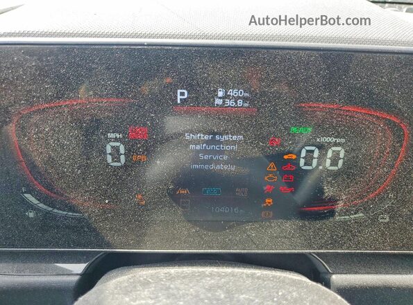 KNDCS3LF6P5054084 2023 KIA NIRO Blue Instrument cluster view