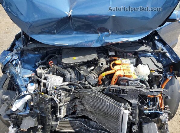 KNDCS3LF6P5054084 2023 KIA NIRO Blue Engine compartment view