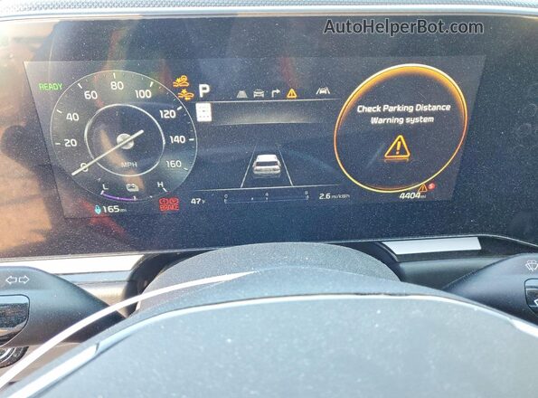 KNDCT3L12R5110266 2024 KIA NIRO Charcoal ხელსაწყოთა პანელის ხედი