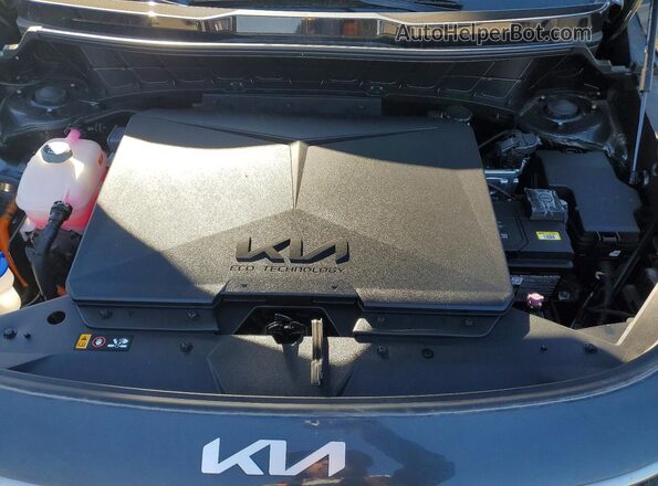 KNDCT3L12R5110266 2024 KIA NIRO Charcoal უკანა სალონის ხედი
