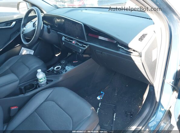 KNDCT3L13P5048454 2023 KIA NIRO EV Blue წინა სალონის ხედი