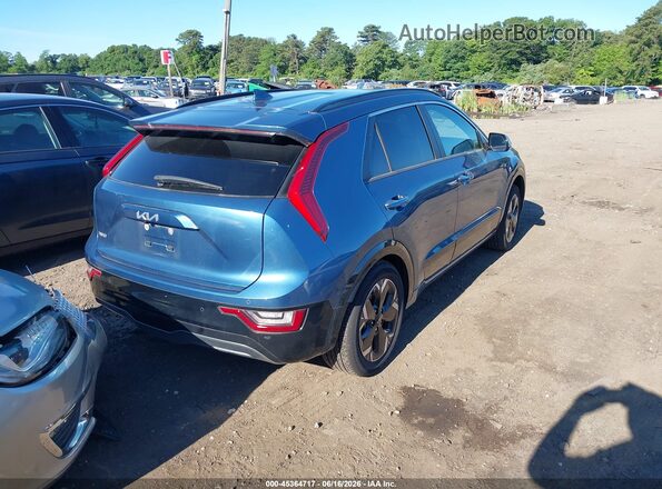 KNDCT3L13P5048454 2023 KIA NIRO EV Blue უკანა მარჯვენა