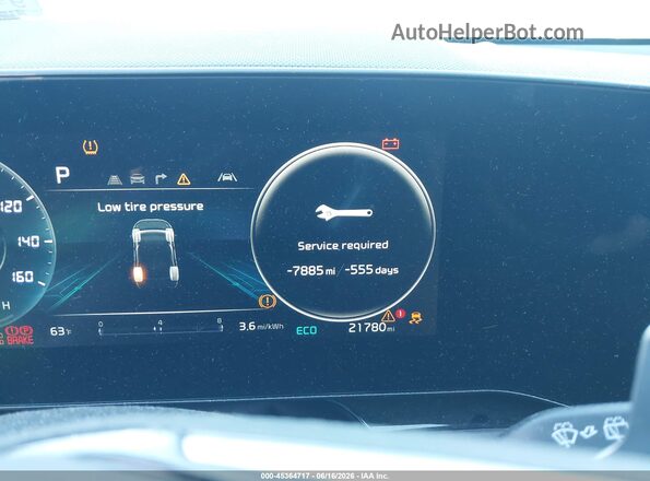KNDCT3L13P5048454 2023 KIA NIRO EV Blue უკანა სავარძლების ხედი