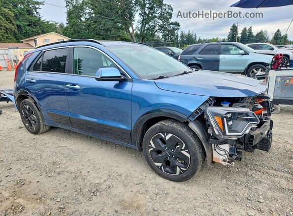 KNDCT3L18P5068361 2023 KIA NIRO Синий Передняя правая четверть