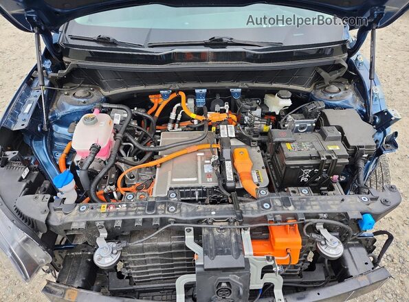 KNDCT3L18P5068361 2023 KIA NIRO Синий Вид подкапотного пространства