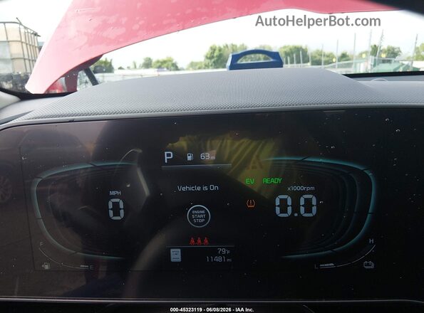 KNDCT3LE1T5320108 2026 KIA NIRO Red უკანა სავარძლების ხედი