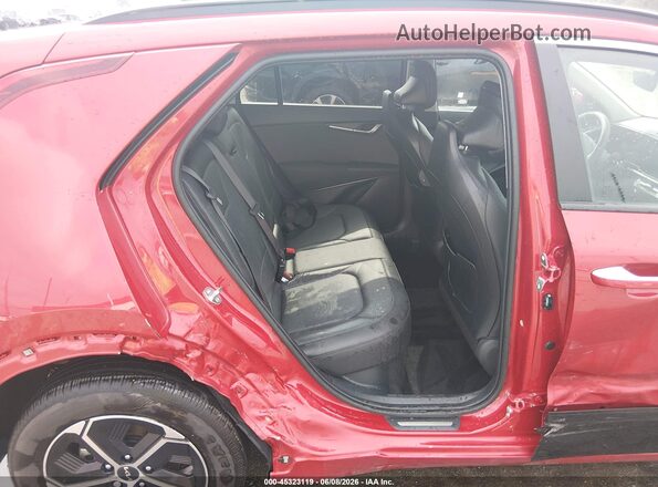 KNDCT3LE1T5320108 2026 KIA NIRO Red VIN კოდის სტიკერის ხედი