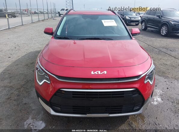 KNDCT3LE1T5320108 2026 KIA NIRO Red უკანა სალონის ხედი