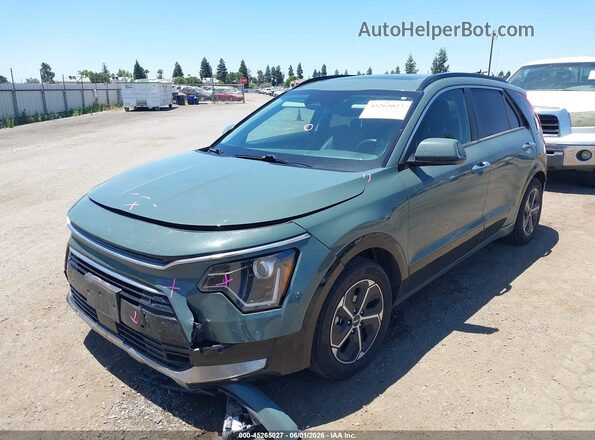 KNDCT3LE2P5061120 2023 KIA NIRO Green Передня ліва чверть