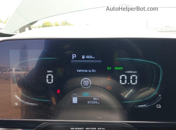 KNDCT3LE2P5061120 2023 KIA NIRO Green Вид задніх сидінь