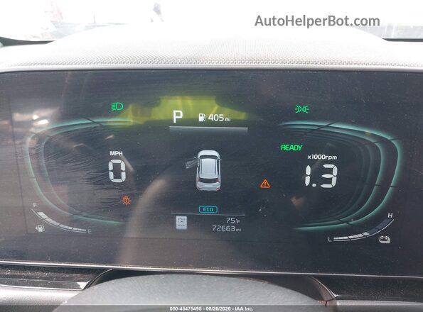 KNDCT3LE2P5098362 2023 KIA NIRO Silver Vista de los asientos traseros