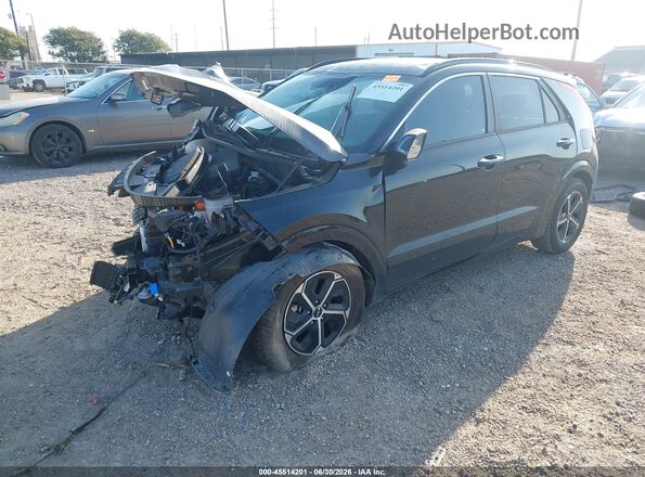 KNDCT3LE2S5218959 2025 KIA NIRO Черный Передняя левая четверть