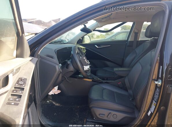 KNDCT3LE2S5218959 2025 KIA NIRO Черный Вид салона спереди