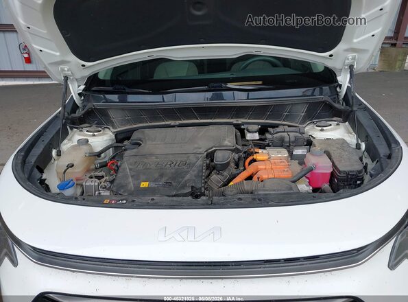 KNDCT3LE4R5129579 2024 KIA NIRO White Հետևի տեսք