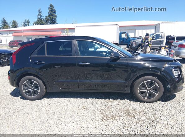 KNDCT3LE7P5036648 2023 KIA NIRO Черный Вид задней части салона