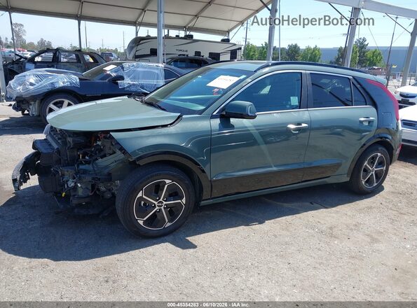 KNDCT3LE7R5128345 2024 KIA NIRO Gray Widok wnętrza z tyłu