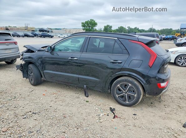 KNDCT3LE7R5146120 2024 KIA NIRO Black უკანა მარცხენა