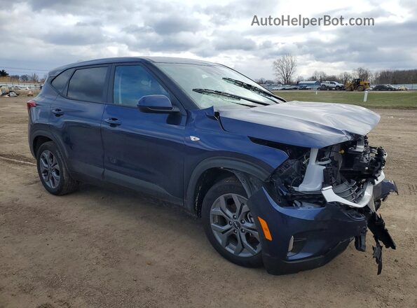 KNDEP2AA4T7920844 2026 KIA SELTOS Синий Передняя правая четверть