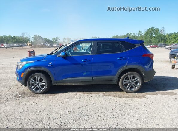 KNDEPCAA1M7136807 2021 KIA SELTOS Blue Панорамний вид салону 360°