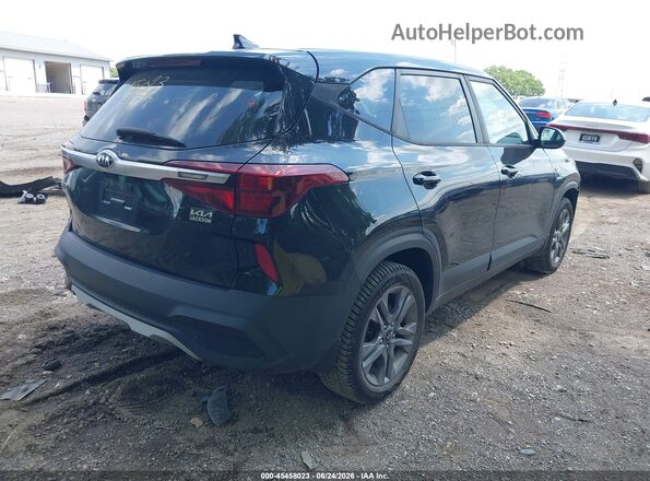 KNDEPCAA1M7157253 2021 KIA SELTOS Черный Задняя правая четверть