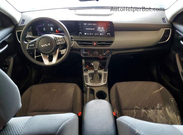 KNDEPCAA2S7780863 2025 KIA SELTOS Silver Dashboard view