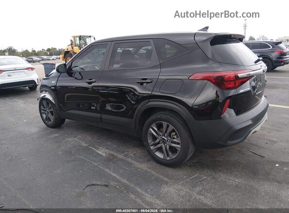 KNDEPCAA3M7223530 2021 KIA SELTOS Black Trasero izquierdo