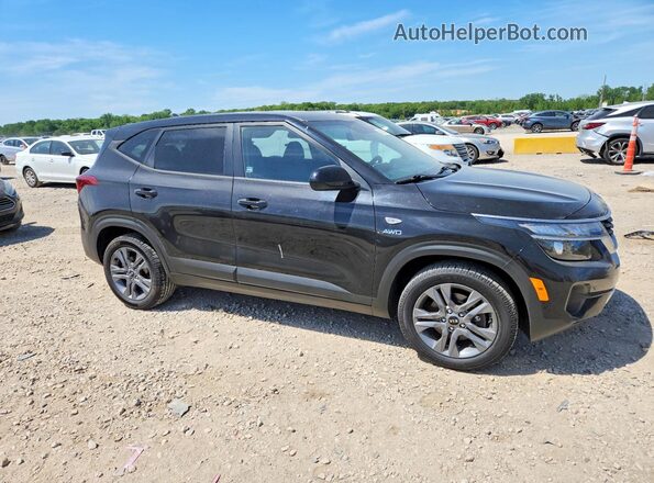 KNDEPCAA5M7129052 2021 KIA SELTOS Charcoal Передня права чверть
