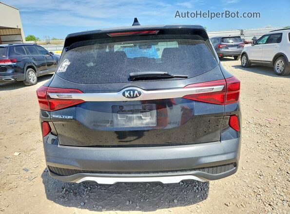 KNDEPCAA5M7129052 2021 KIA SELTOS Charcoal Вид ззаду