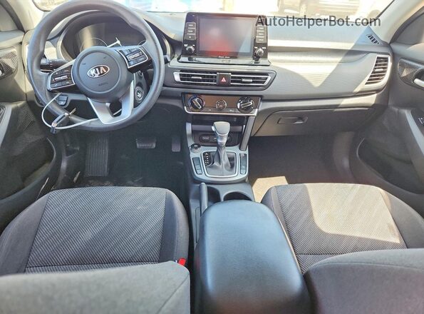 KNDEPCAA5M7129052 2021 KIA SELTOS Charcoal Вид панелі приладів
